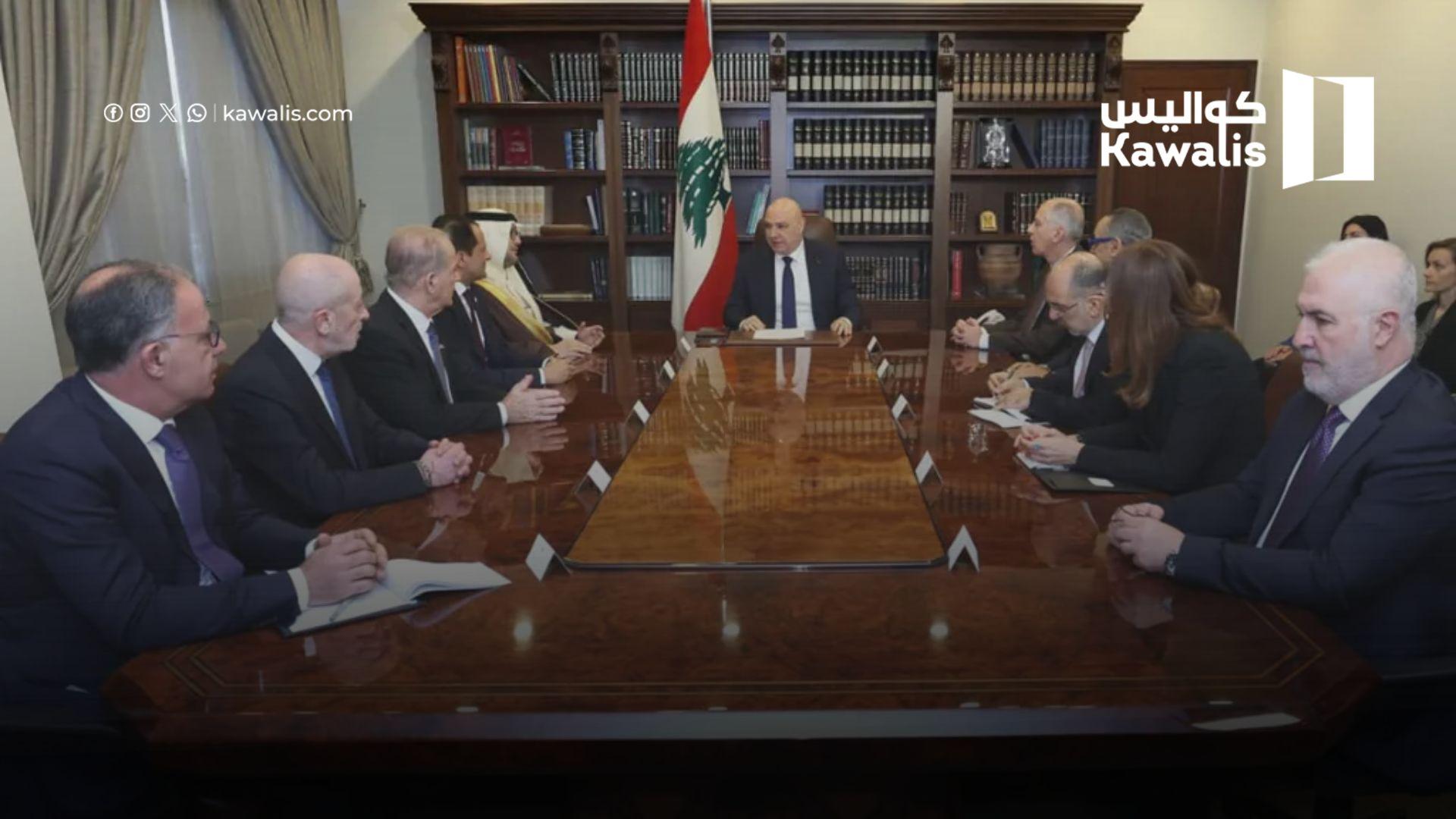 عون: قرار حظر الحزب نهائي