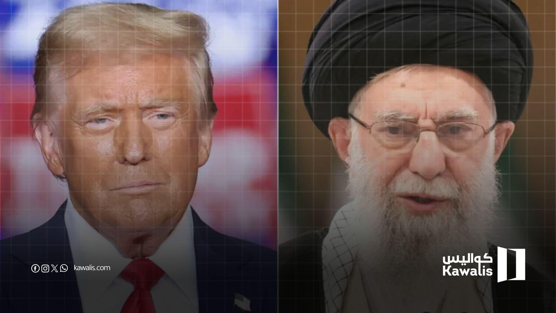 خامنئي يهاجم ترامب: “مجرم” يقف خلف احتجاجات إيران