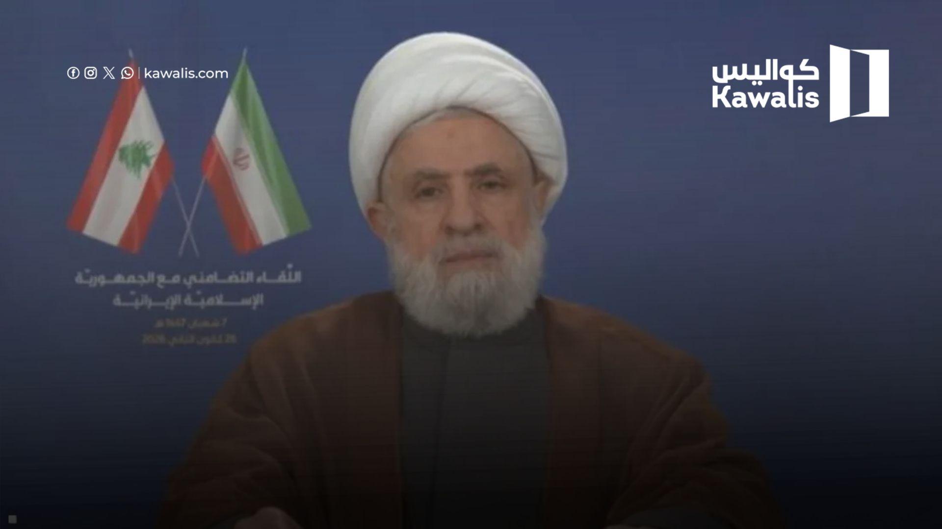 نعيم قاسم الهدف القادم لإسرائيل